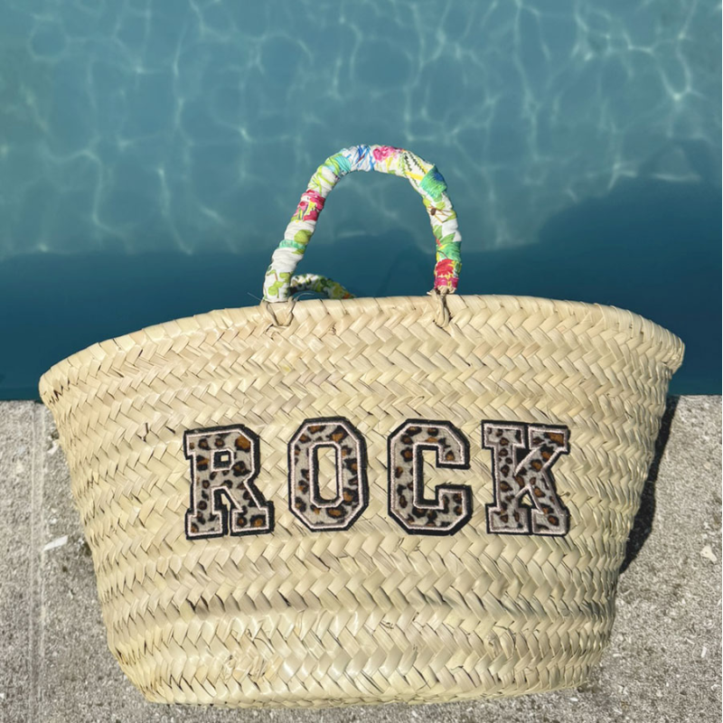 Rock leopard Basket