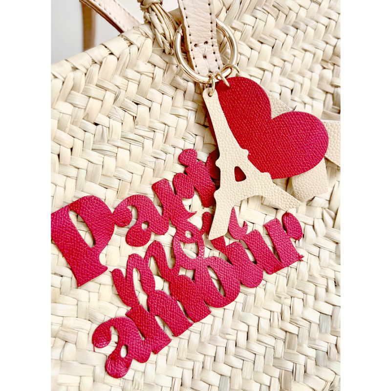 paris mon amour straw basket maud fourier