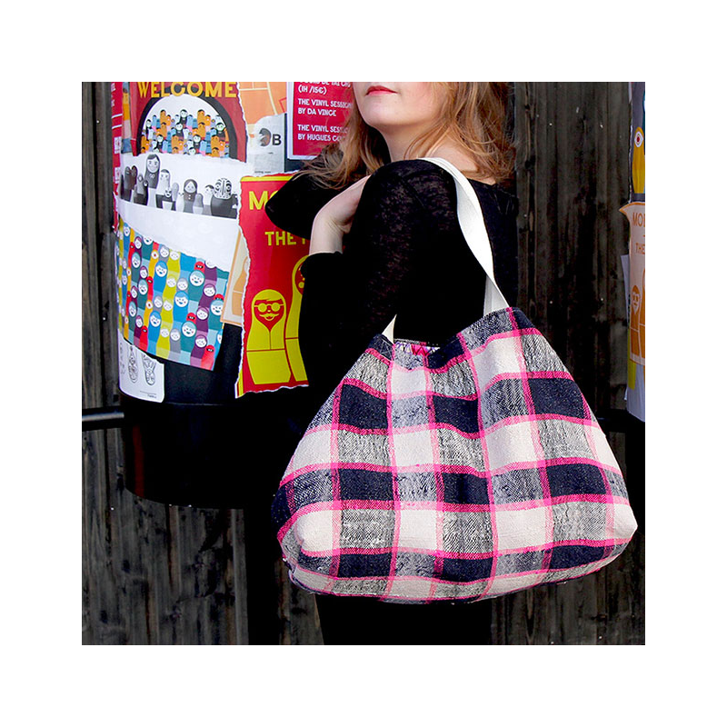 cabas plage tissu recycle my Summer Bag Maud Fourier