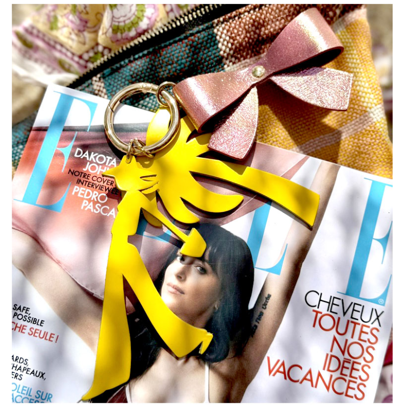 key ring jewel bag leather bow maud fourier