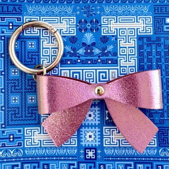 key ring jewel bag leather bow maud fourier