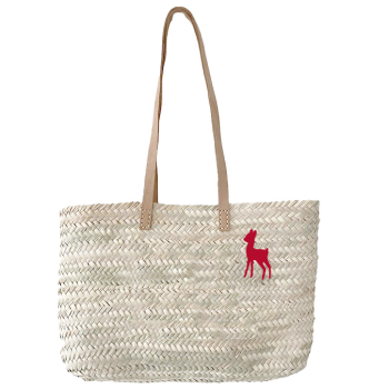 Ines de la Fressange straw Basket Maud Fourier Paris