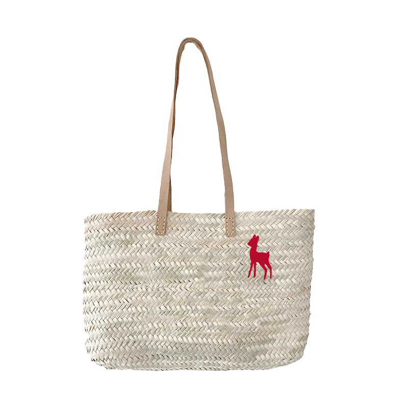 Ines de la Fressange straw Basket Maud Fourier Paris
