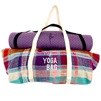 Sac de yoga toile recyclée Maud Fourier Paris
