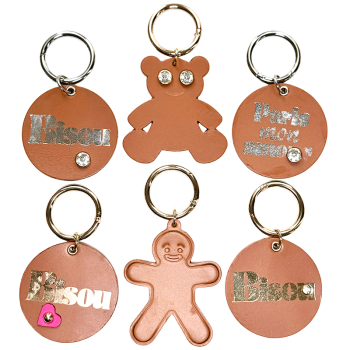 Bisou Leather Bag charm