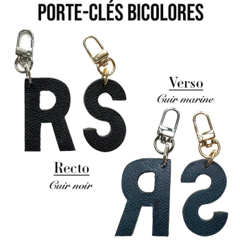 Bijou de sac artisanal avec tranches rouges, cuir de luxe recyclé