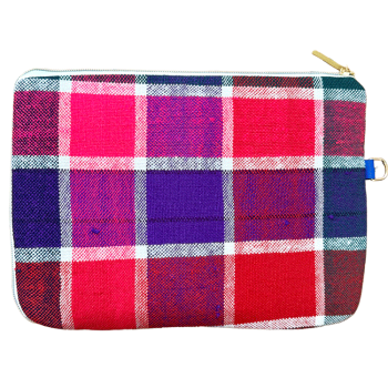 Artisan tablet sleeve, unique pattern, Made in France