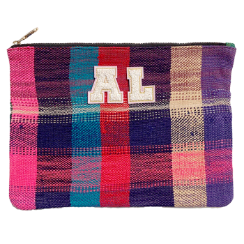 trousses maquillage initiales tissu recycle maud fourier