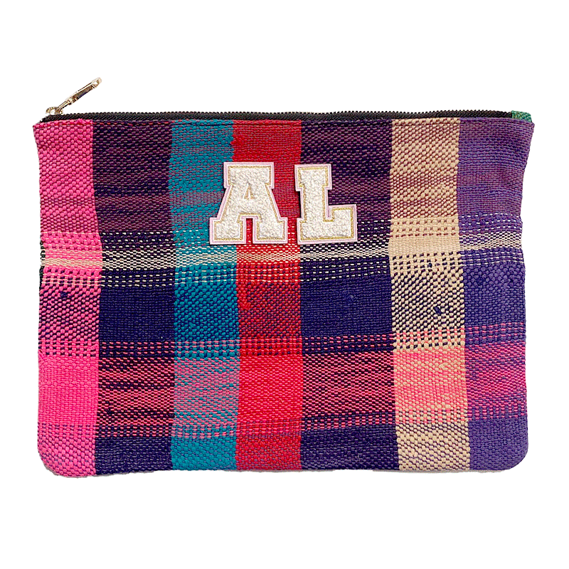 trousses maquillage initiales tissu recycle maud fourier