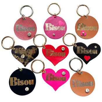 Bisou Leather Bag charm