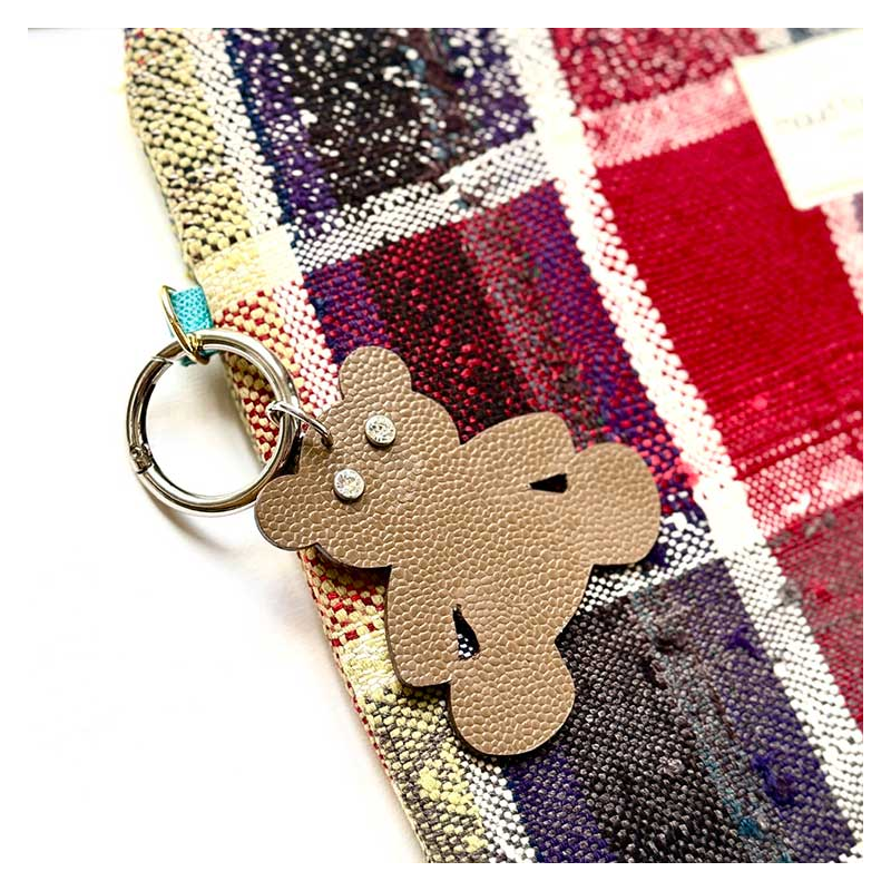 Bear Crystal Eyes charm – rhinestone eyes