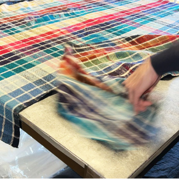 trousse plaid recycle maud fourier