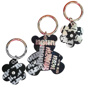 Graffiti Bear Bag charm
