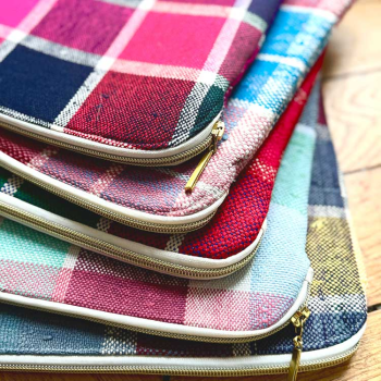 13'' laptop sleeve recycled fabric maud fourier paris