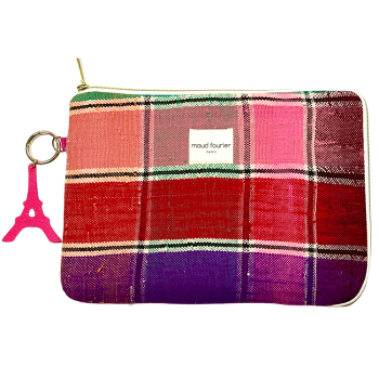 13'' laptop sleeve recycled fabric maud fourier paris