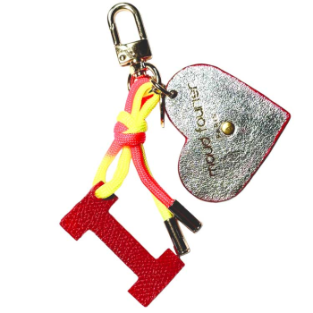 porte clé lettre personnalisée, pièce unique, Made in France