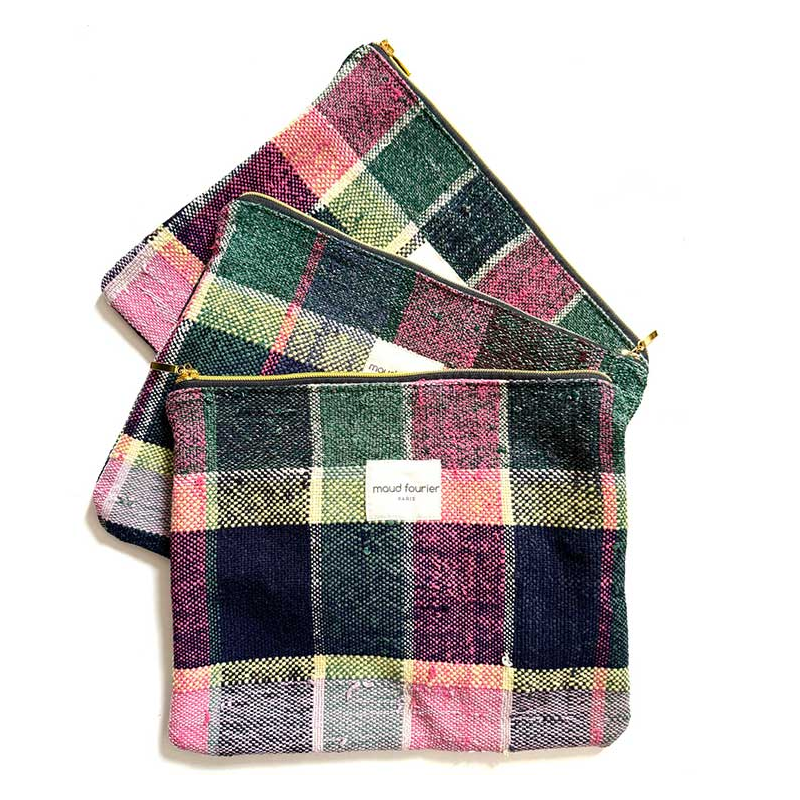 trousse maquillage amour tissu recycle maud fourier