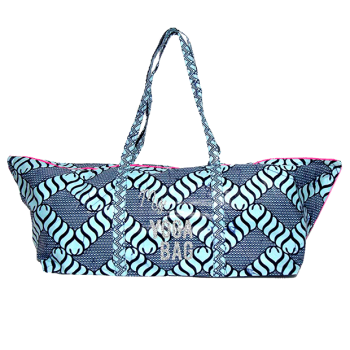 Light blue yoga mat bag