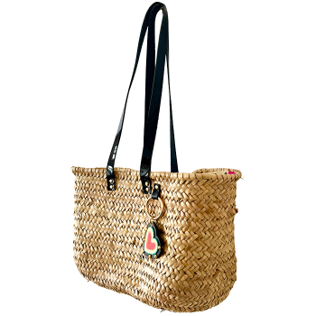 leather charm holder basket sacred heart included