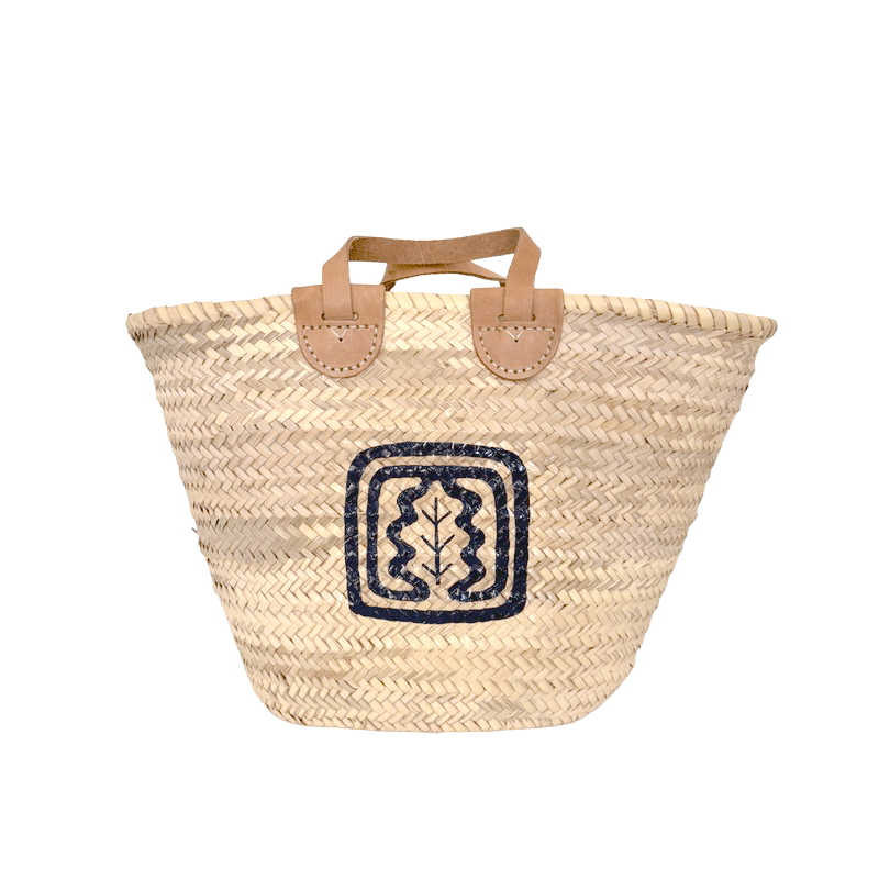 Market Straw Basket for Ines de la Fressange