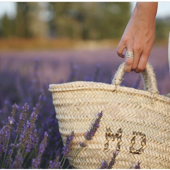 Monogram Basket - CAP FERRET