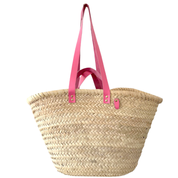 Custom straw Beach Basket...