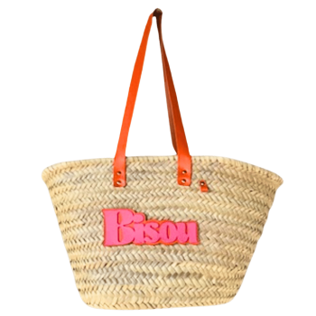 Bisou Basket orange Leather...