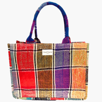 Upcycled Purple Moroccan...