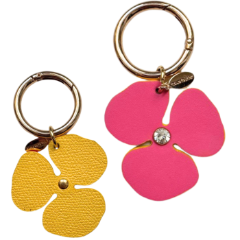 Camelia upcycled leather...
