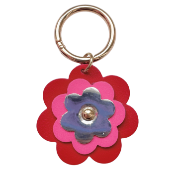 Handmade flower basket charm made in Paris