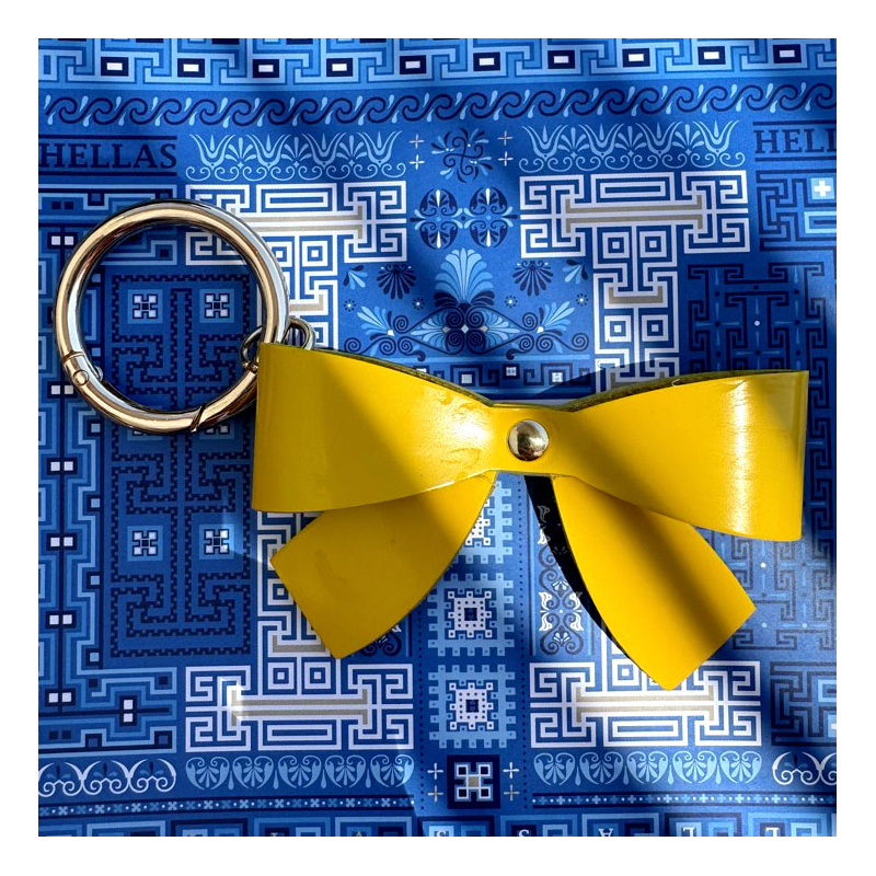 key ring jewel bag leather bow maud fourier