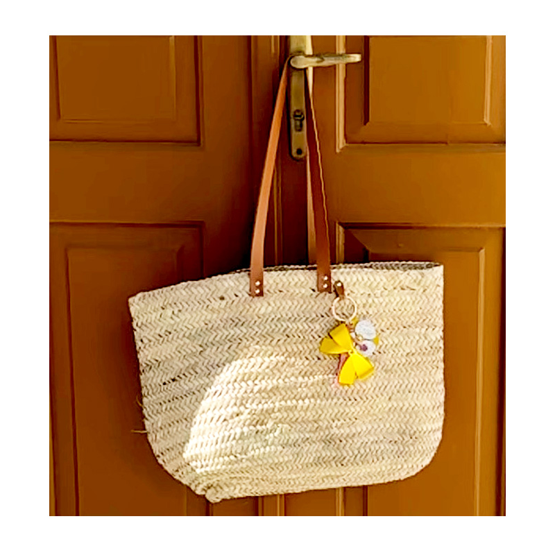 porte cle bijou de sac noeud cuir maud fourier