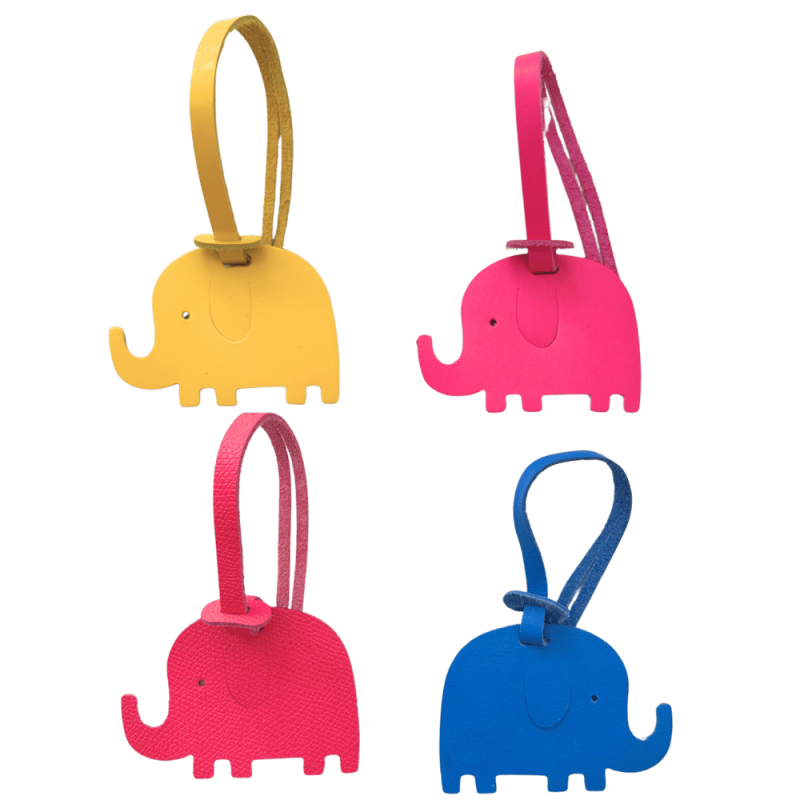 Bijou de sac éléphant en cuir upcyclé Maud Fourier Paris