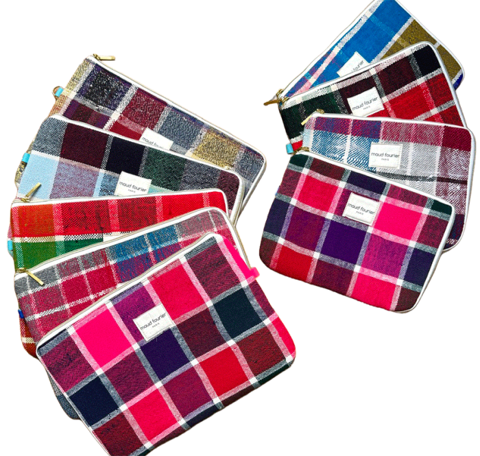 Housses ipad et ordinateurs en tissu recyclé 