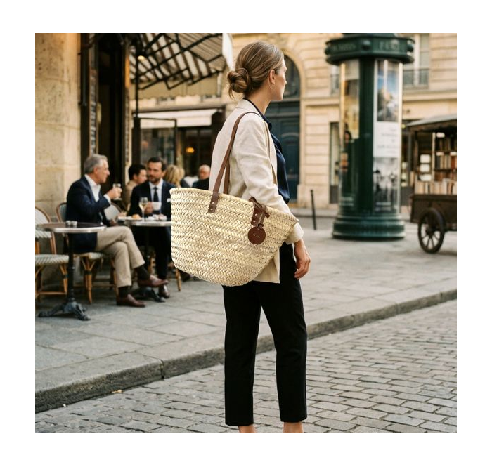 Panier de plage personnalisable monogram Maud Fourier Paris