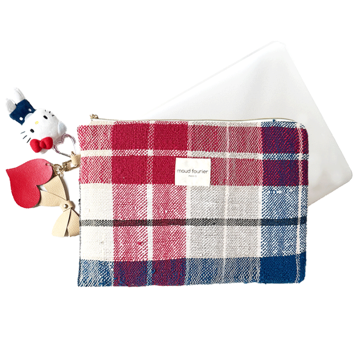 Housses ipad et ordinateurs en tissu recyclé en précommande