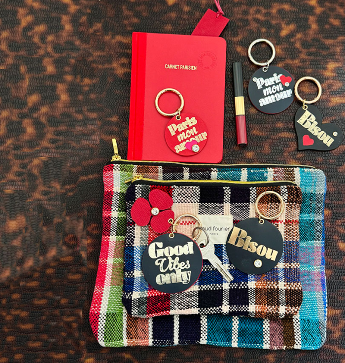 Trousses Monogram ou initiales personnalisables Maud Fourier