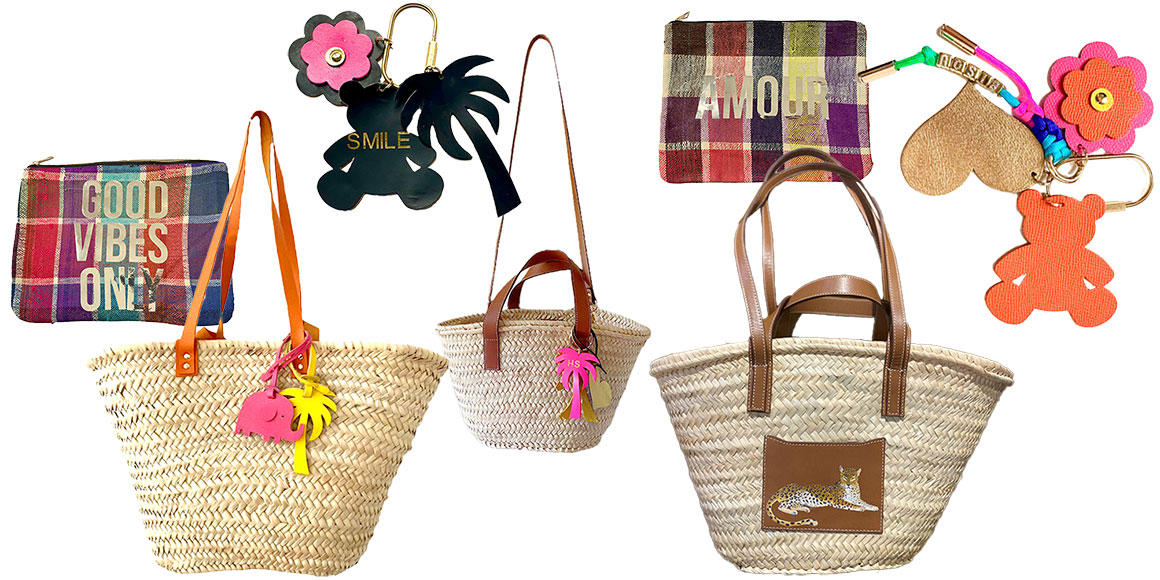 Paniers et accessoires artisanaux Maud Fourier Paris